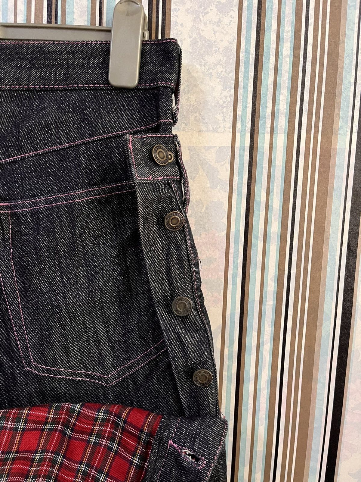 Japanese Brand dhp2 tartan proto punk #C2 Size US 31 - 7 Thumbnail