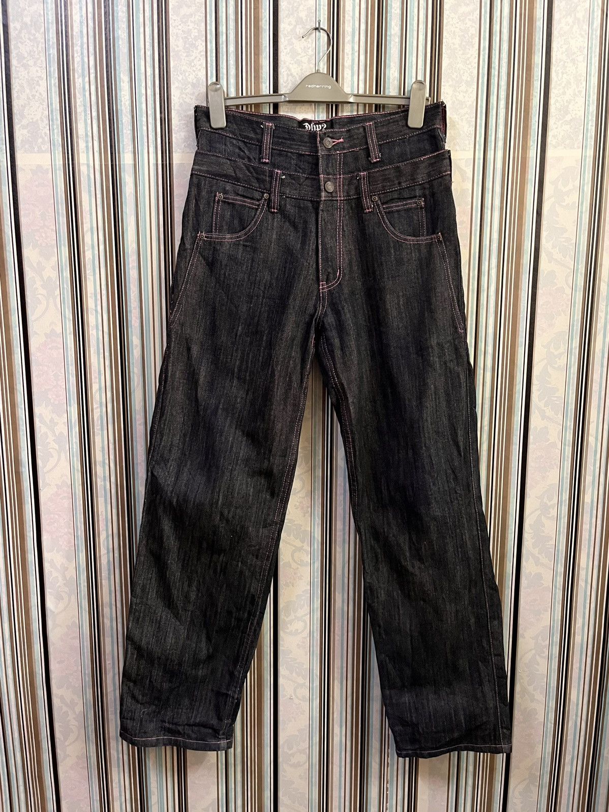 Japanese Brand dhp2 tartan proto punk #C2 Size US 31 - 3 Thumbnail