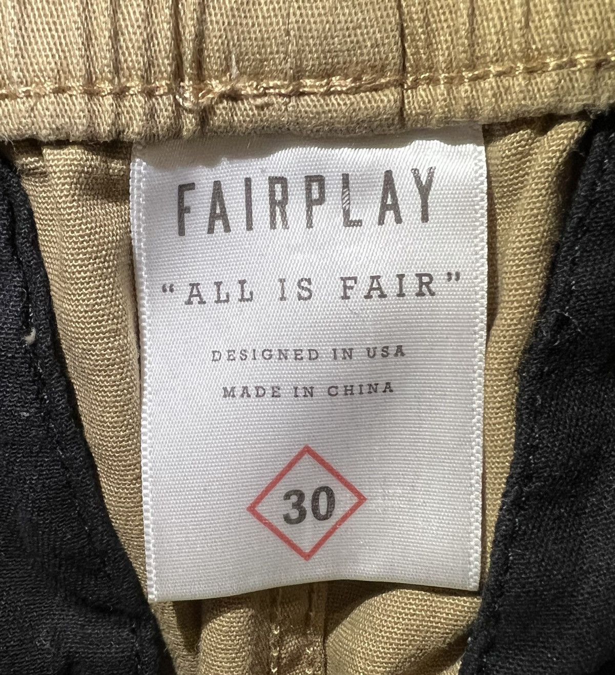 Fairplay FairPlay Khaki Jogger Size US 30 / EU 46 - 7 Thumbnail