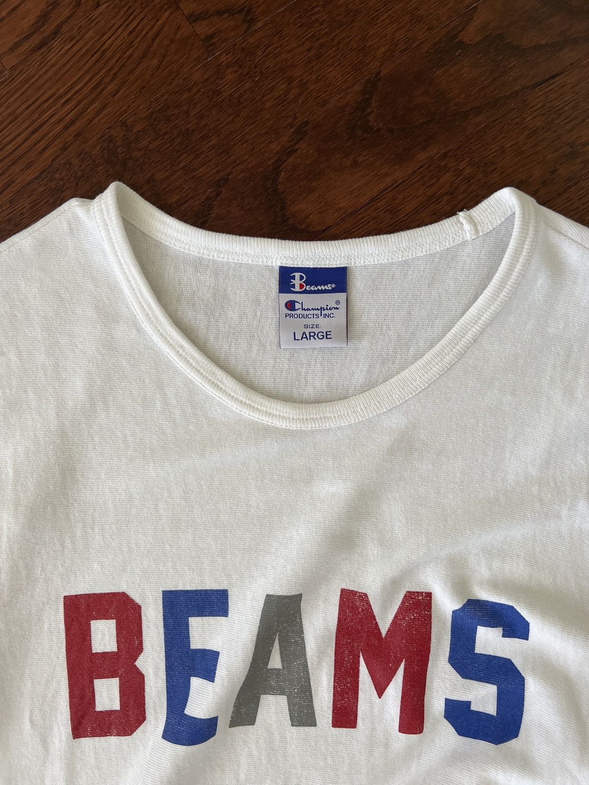 Beams Plus × Champion BEAMS CHAMPION SHIRT WITH POCKET size