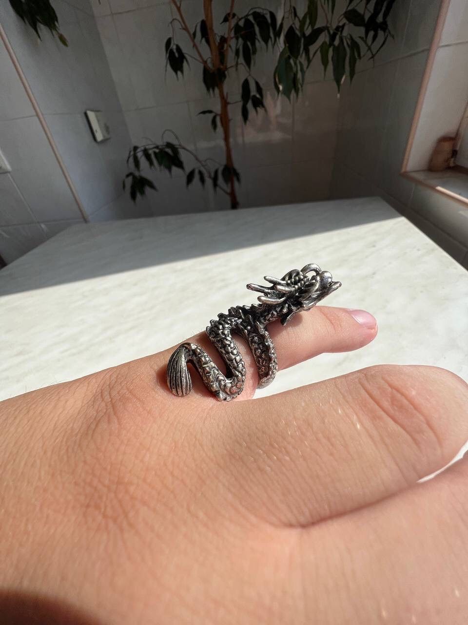 Japanese Brand × Vintage China Dragon Ring vintage Size ONE SIZE - 2 Thumbnail