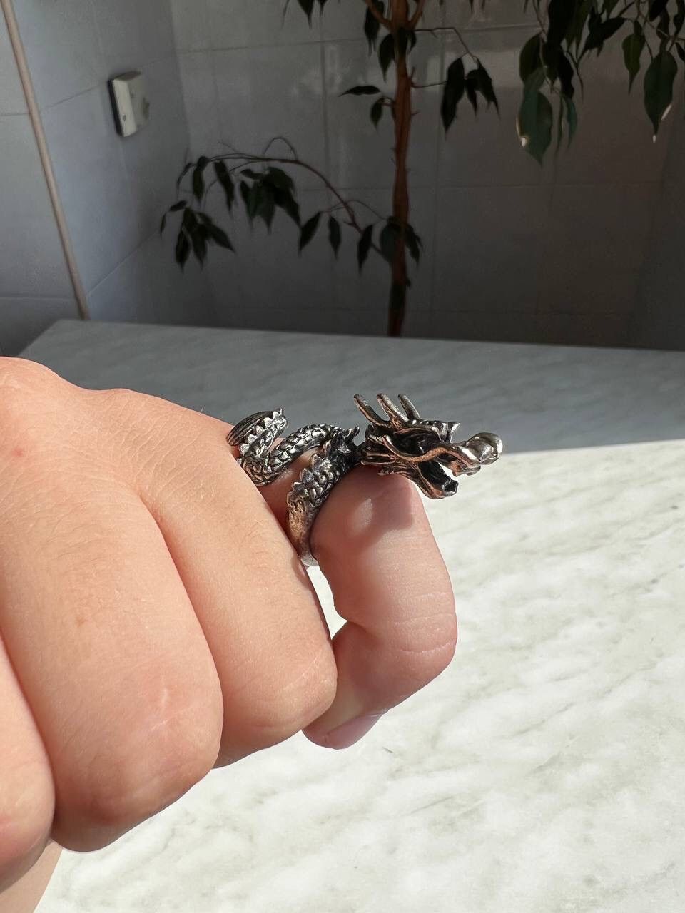 Japanese Brand × Vintage China Dragon Ring vintage Size ONE SIZE - 3 Thumbnail