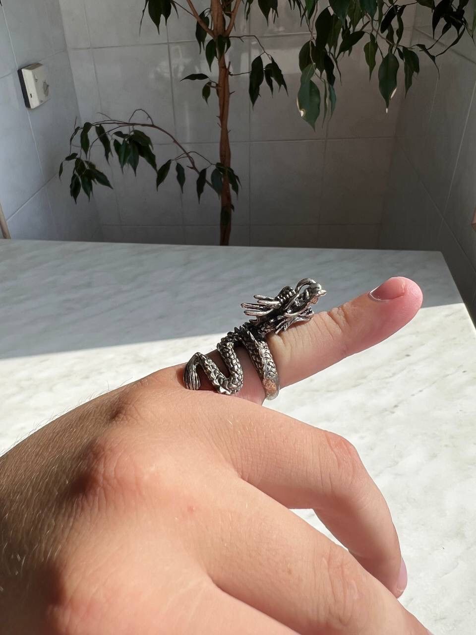 Japanese Brand × Vintage China Dragon Ring vintage Size ONE SIZE - 4 Thumbnail