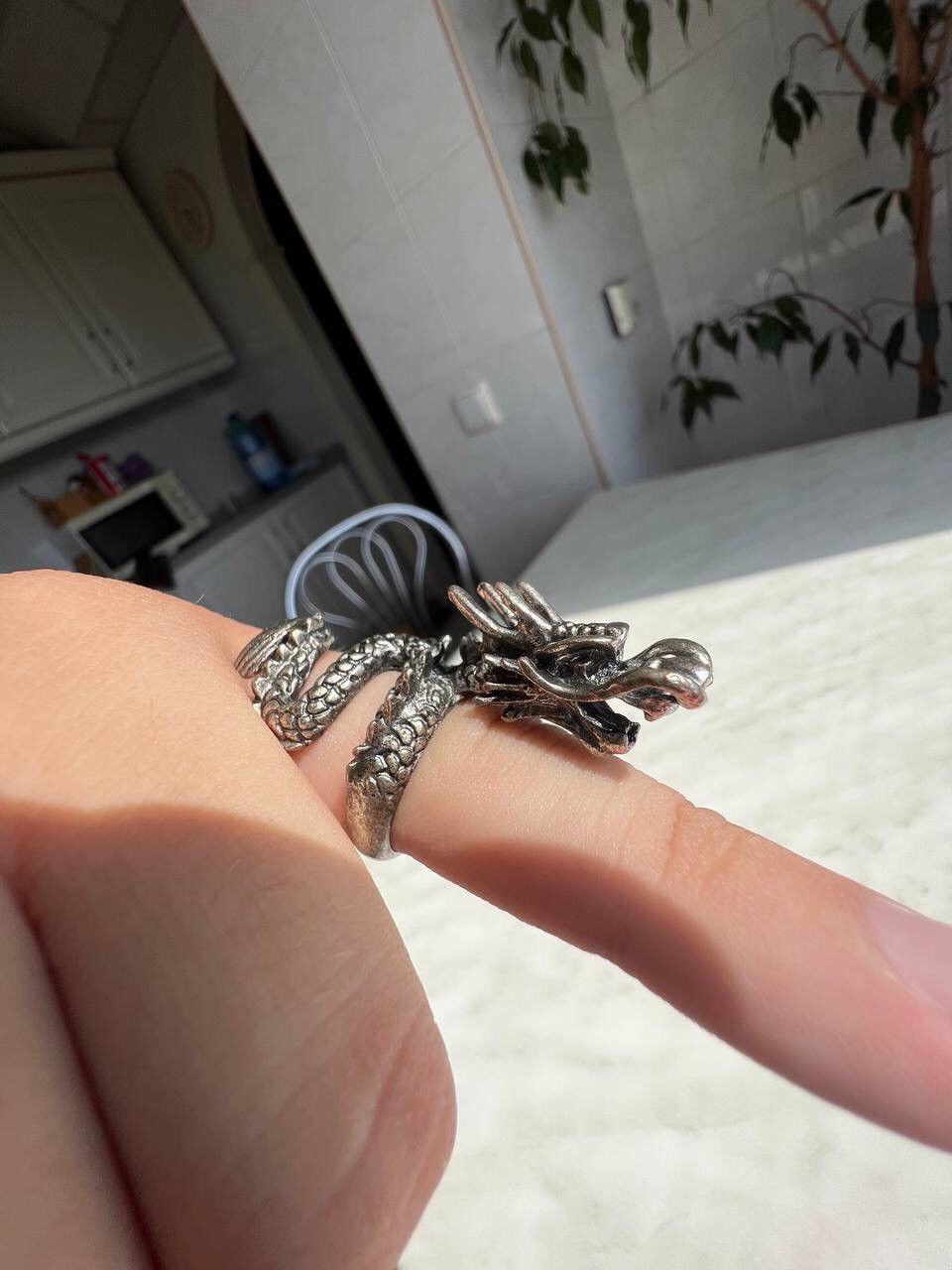 Japanese Brand × Vintage China Dragon Ring vintage Size ONE SIZE - 1 Thumbnail