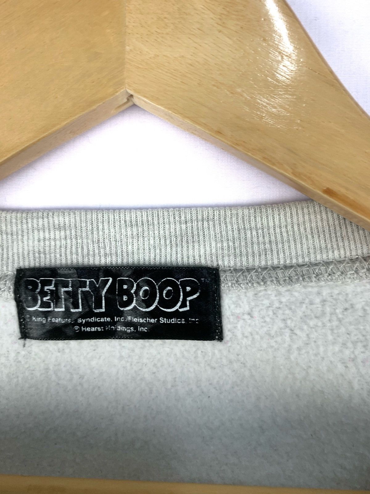 Cartoon Network Vintage Betty Bopp Big Logo Sweatshirt Grey Small Size US S / EU 44-46 / 1 - 4 Thumbnail