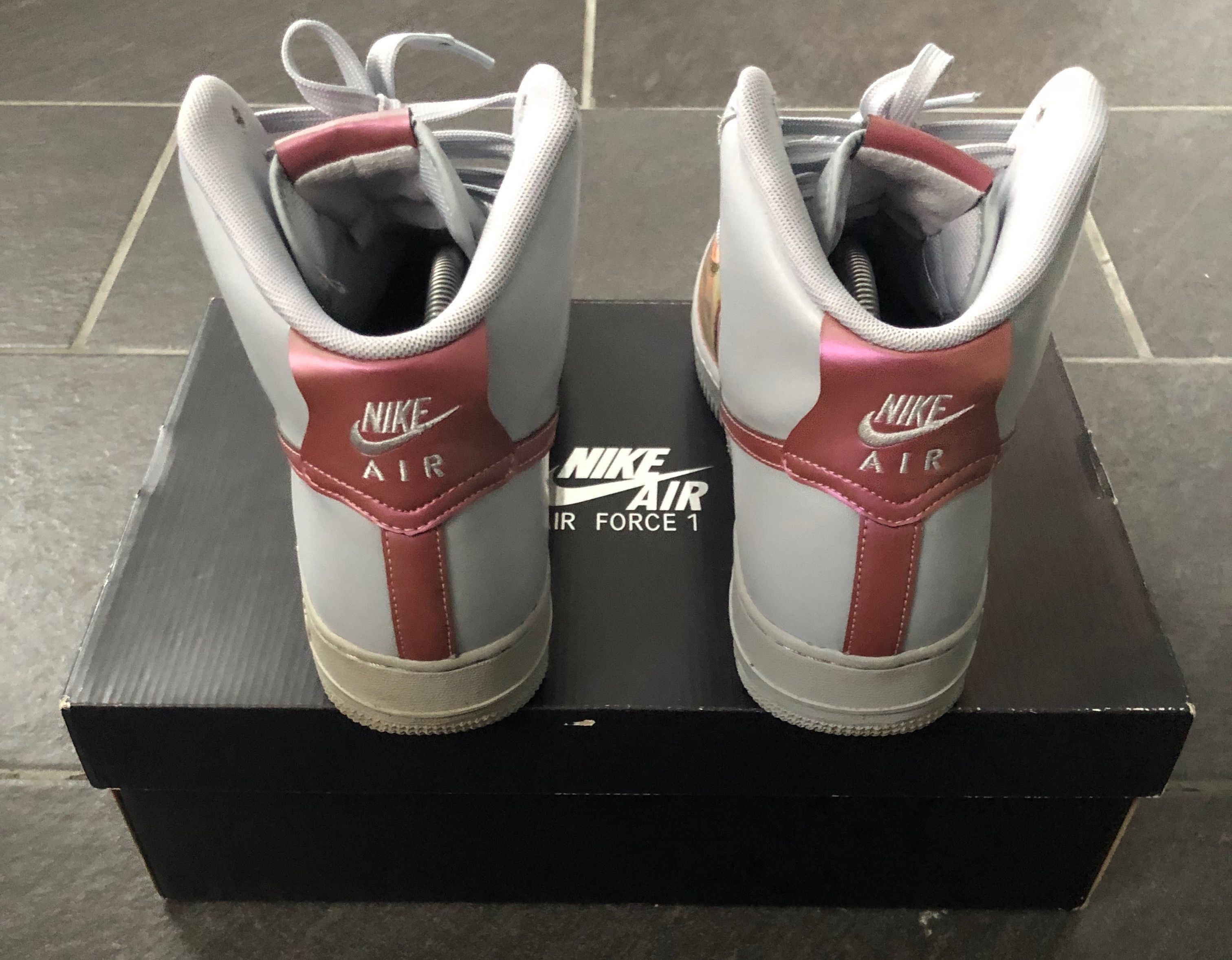 Nike Air Force 1 High 07 LV8 Pure Platinum Size US 8.5 / EU 41-42 - 7 Thumbnail