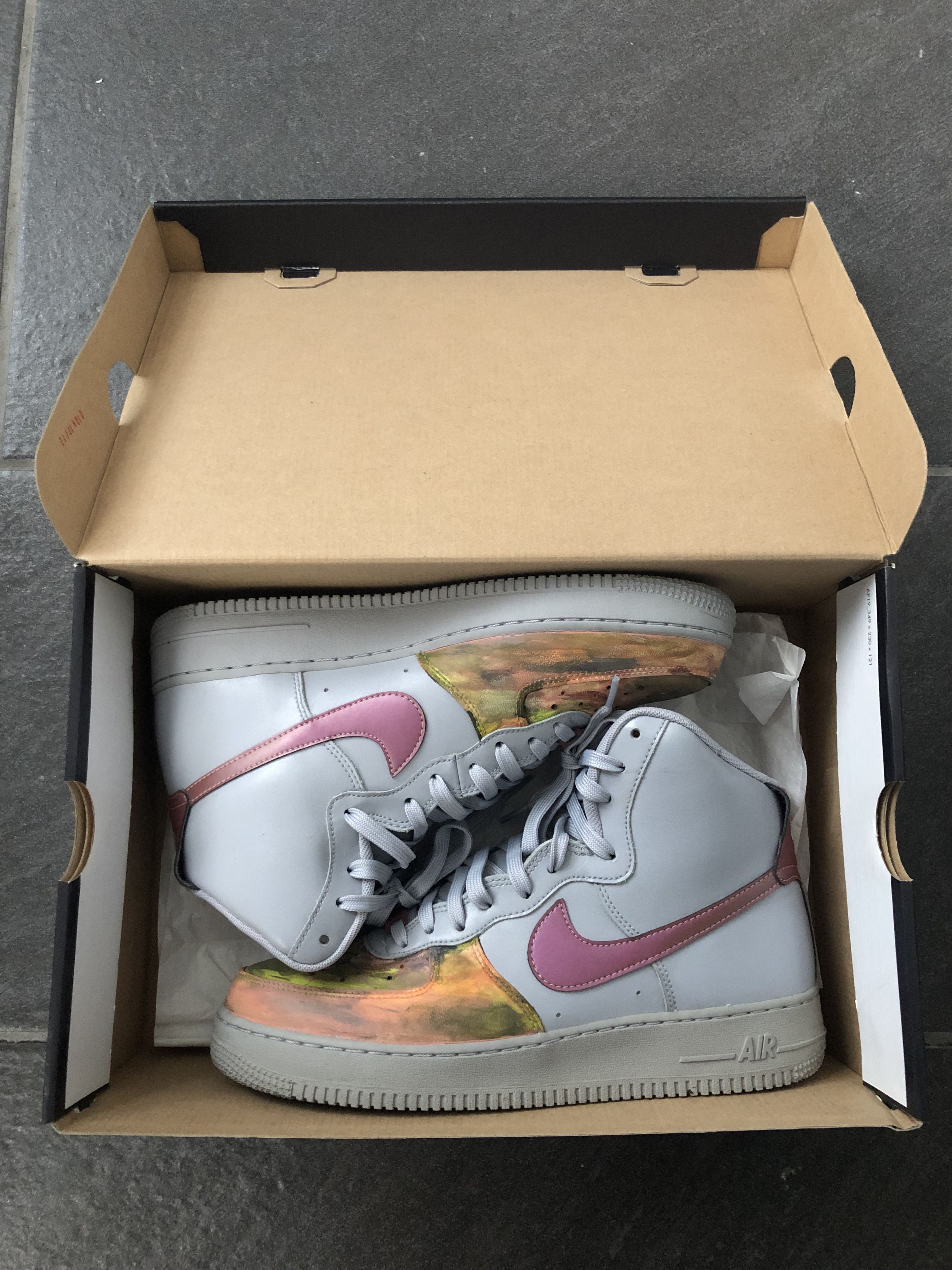 Nike Air Force 1 High 07 LV8 Pure Platinum Size US 8.5 / EU 41-42 - 1 Thumbnail