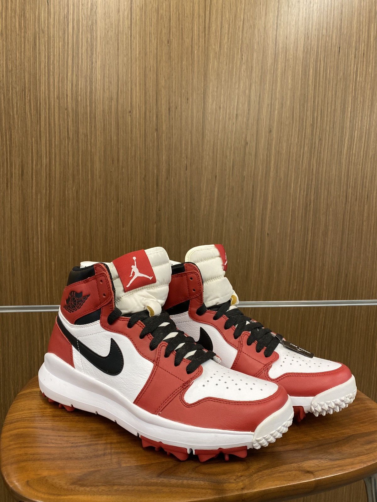 jordan 1 retro golf cleat chicago mens