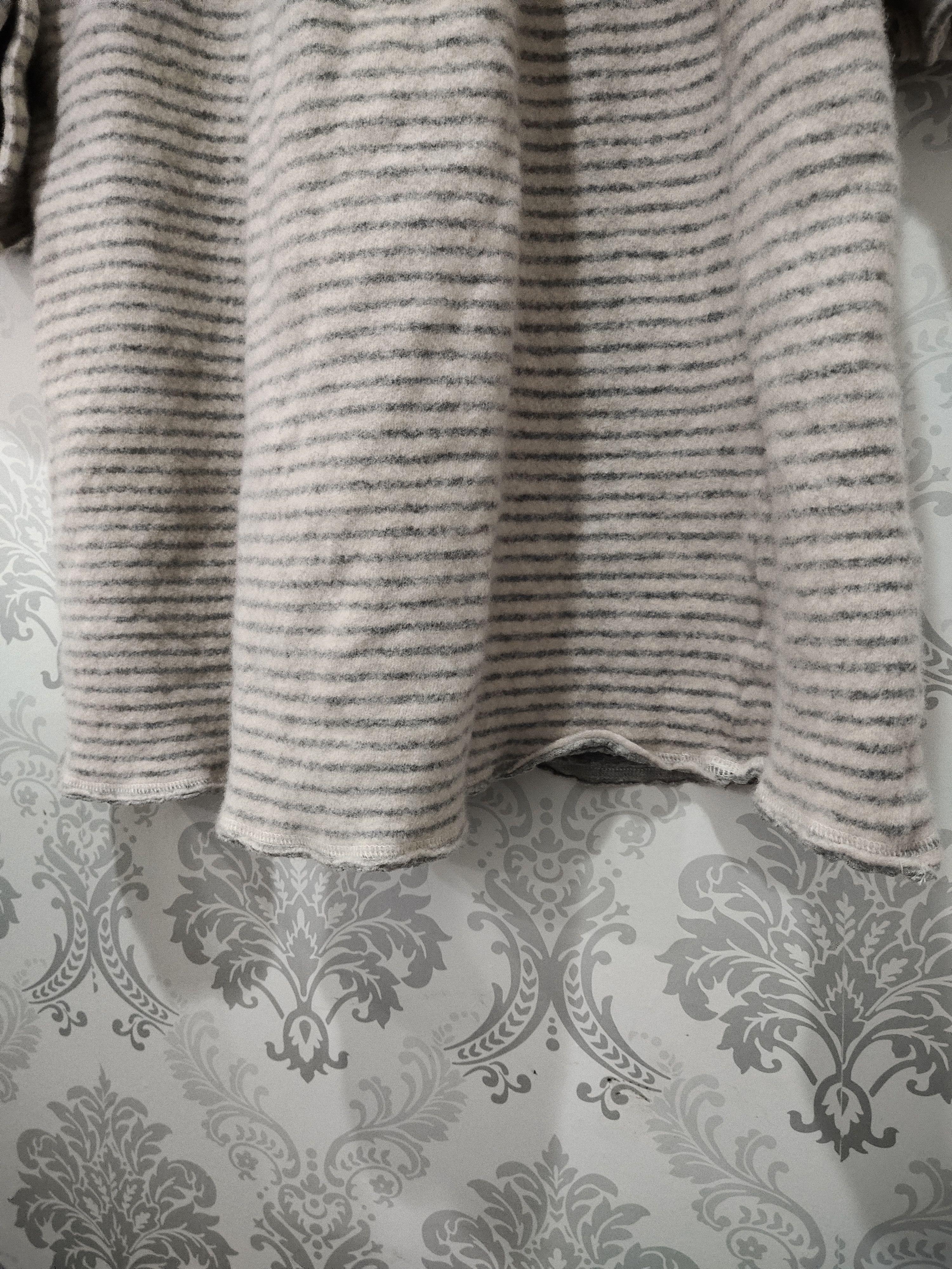 Kapital Rare!! Kapital Stripe Oversize Wool Gypsy Blouse Size S / US 4 / IT 40 - 5 Thumbnail