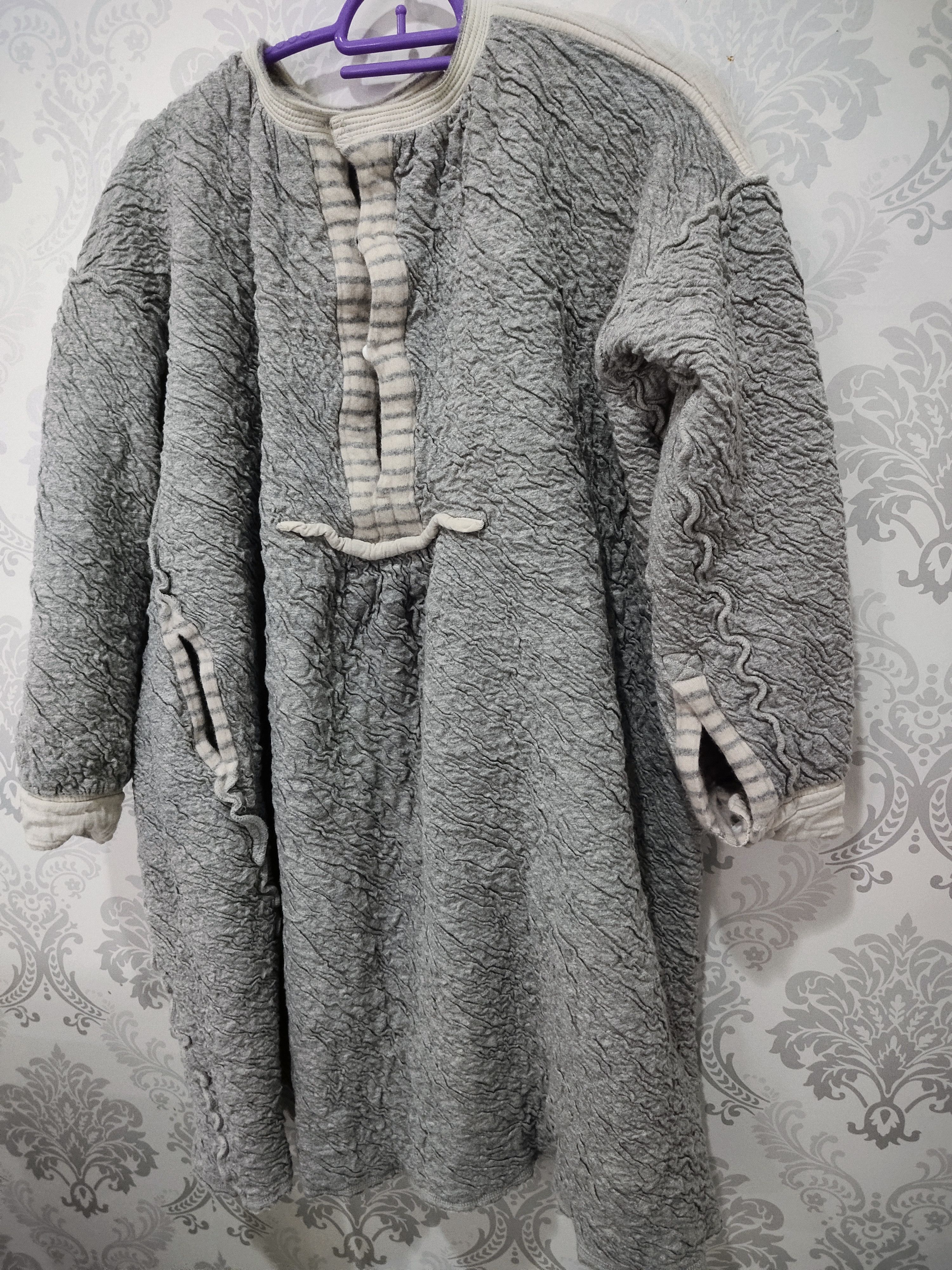 Kapital Rare!! Kapital Stripe Oversize Wool Gypsy Blouse Size S / US 4 / IT 40 - 7 Thumbnail