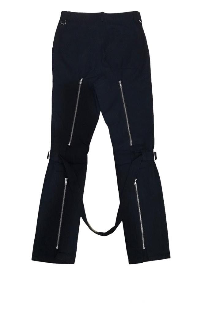 Japanese Brand/Zipper Pants Deijiln Bass Punk Bondage