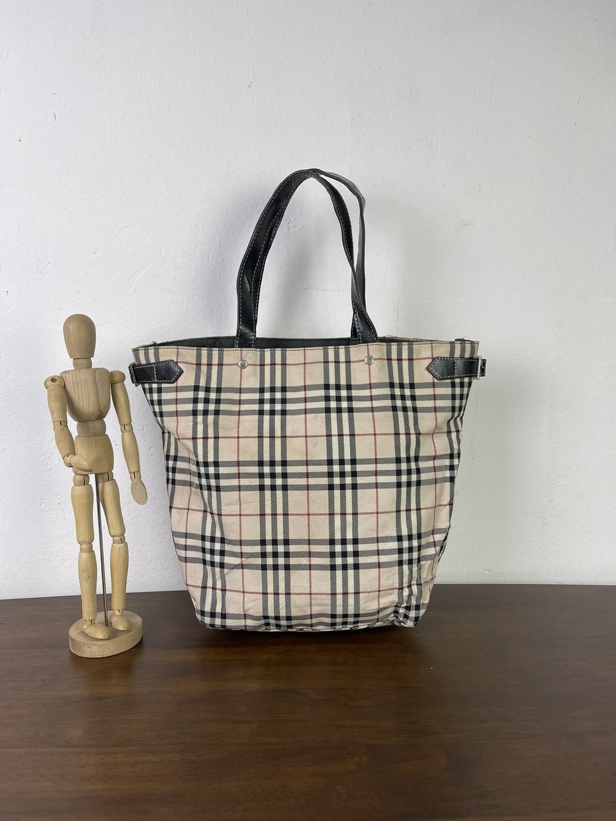Burberry Burberry Blue Label Nova Check tote bag | Grailed