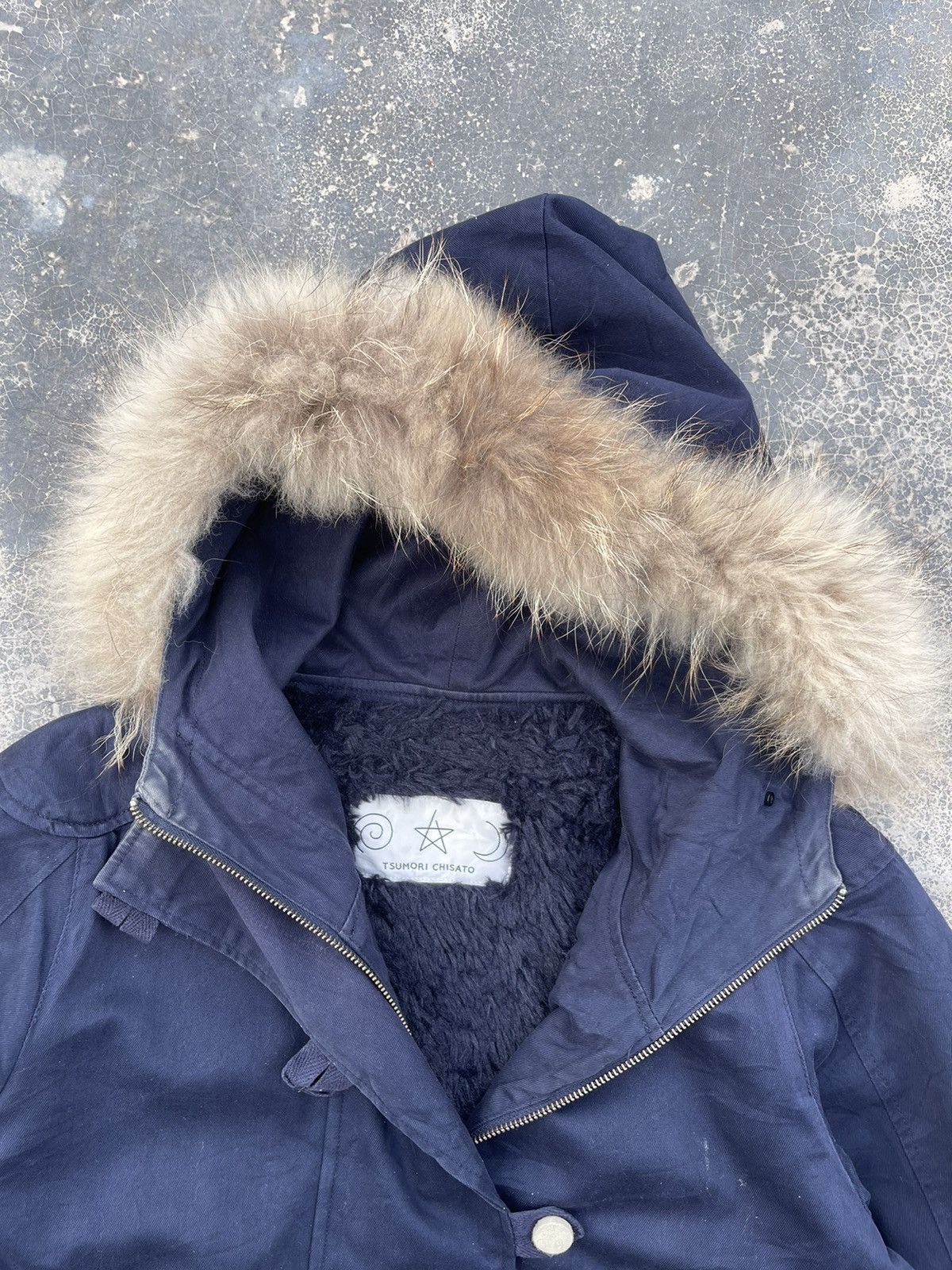 Issey Miyake × Tsumori Chisato Tsumori Chisato Issey Miyake fur lining winter coat Size US S / EU 44-46 / 1 - 7 Thumbnail