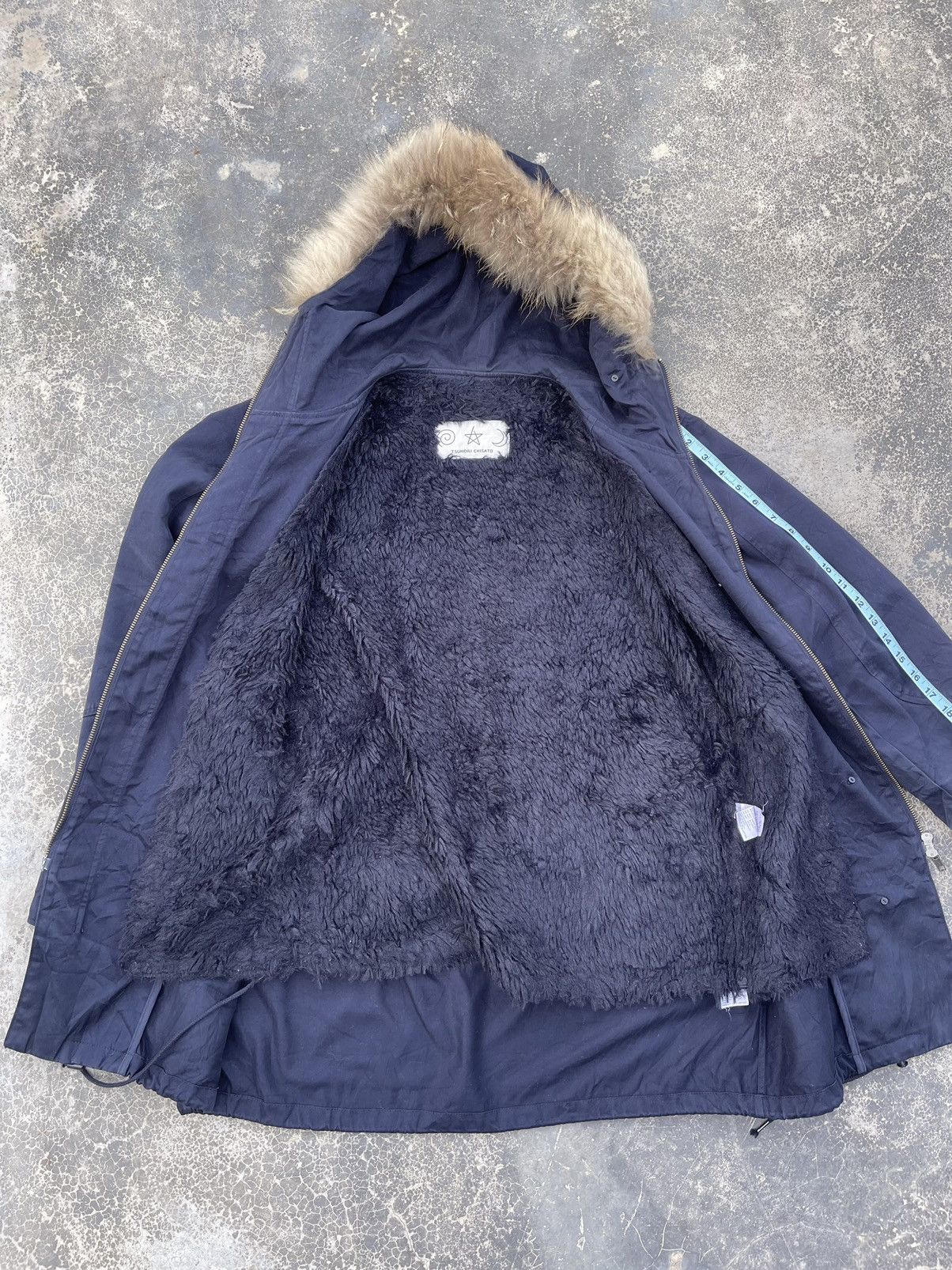 Issey Miyake × Tsumori Chisato Tsumori Chisato Issey Miyake fur lining winter coat Size US S / EU 44-46 / 1 - 5 Thumbnail
