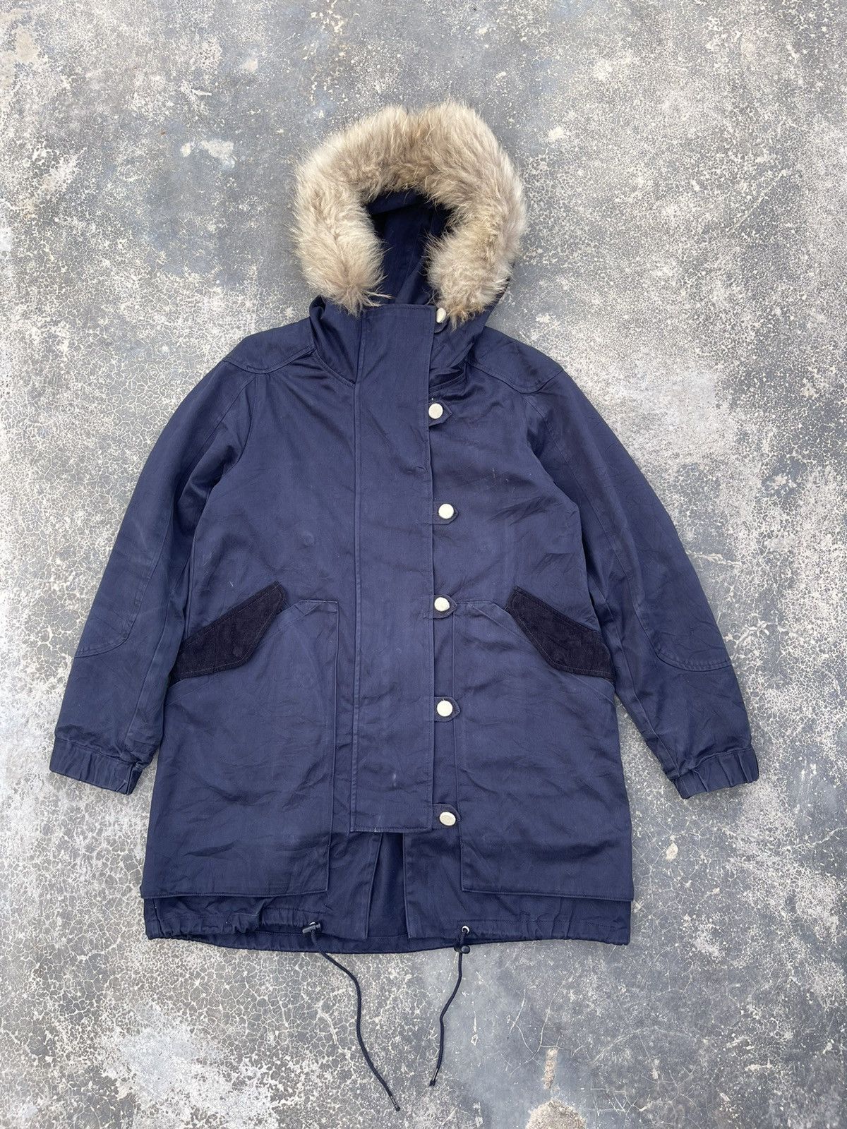 Issey Miyake × Tsumori Chisato Tsumori Chisato Issey Miyake fur lining winter coat Size US S / EU 44-46 / 1 - 1 Thumbnail