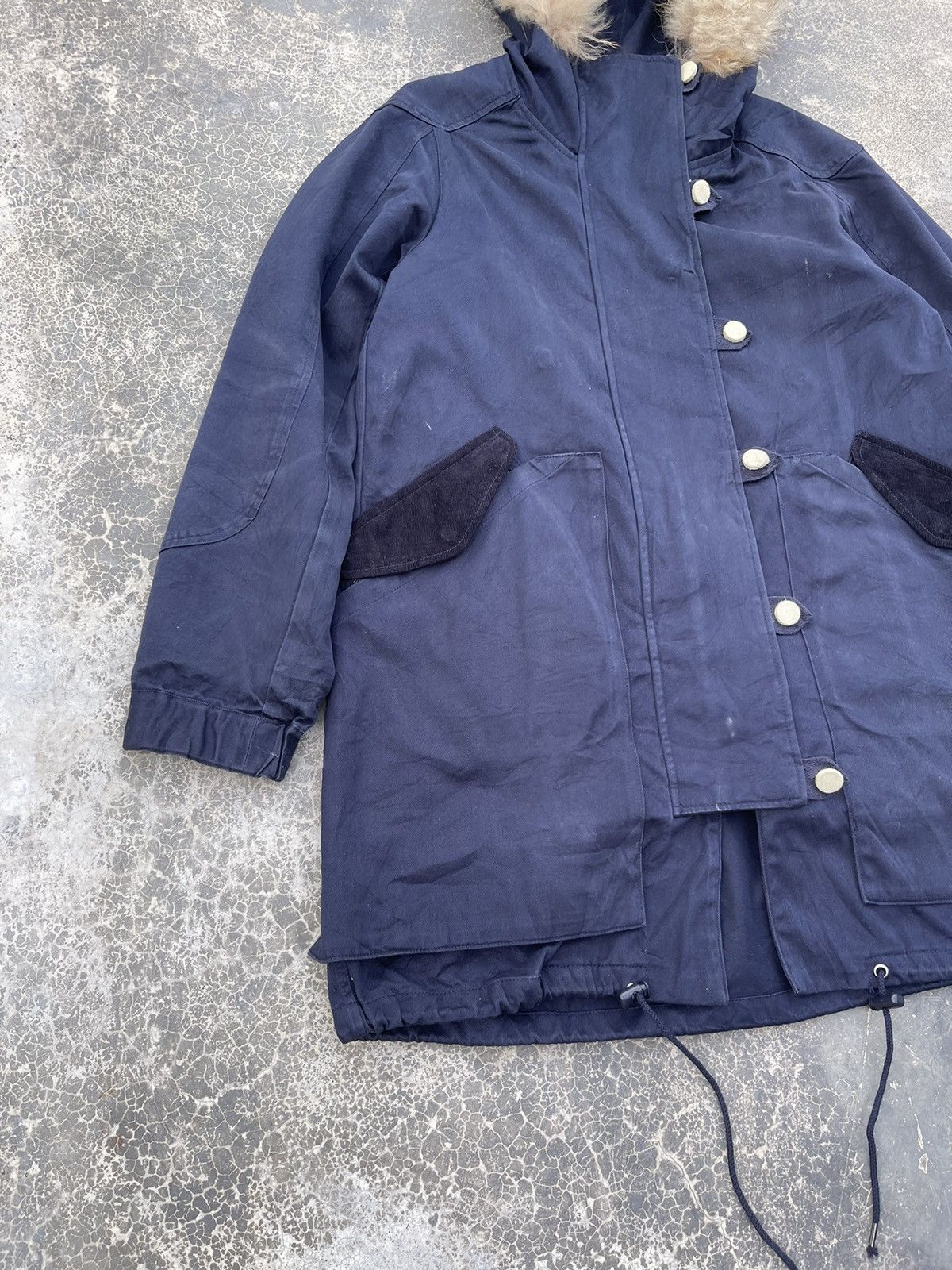 Issey Miyake × Tsumori Chisato Tsumori Chisato Issey Miyake fur lining winter coat Size US S / EU 44-46 / 1 - 4 Thumbnail