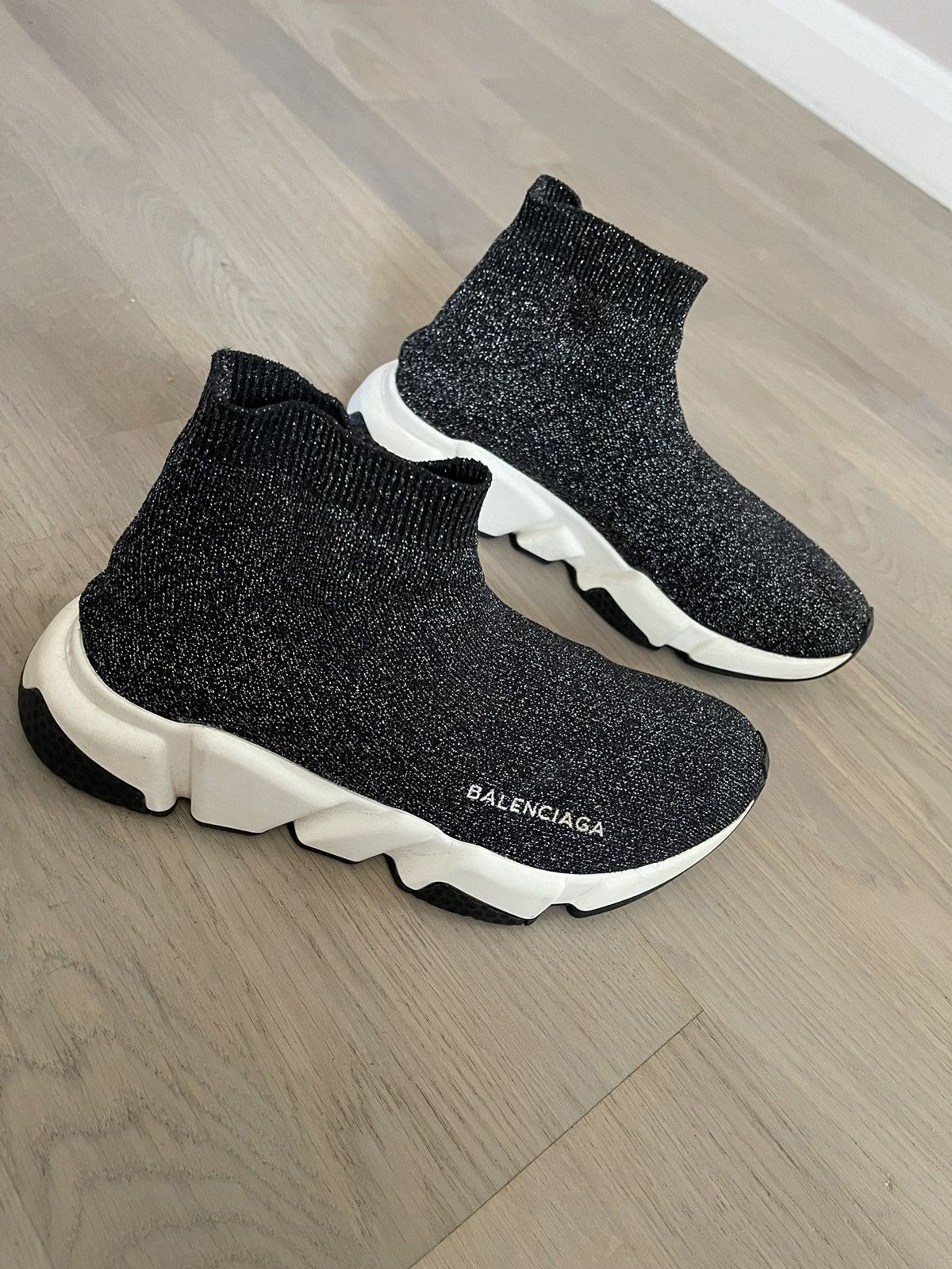 BALENCIAGA LADIES Slip-on Speed Trainer sock shoes Cotton