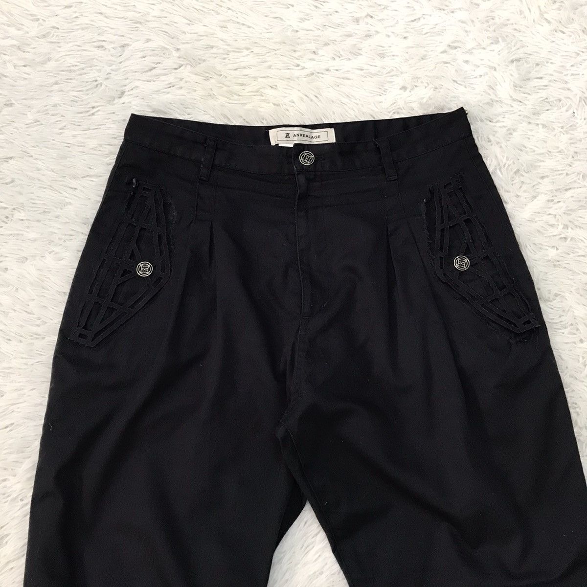 ANREALAGE Anrealage Cutting Art Pockets Cropped Style Pant Size US 31 - 3 Thumbnail