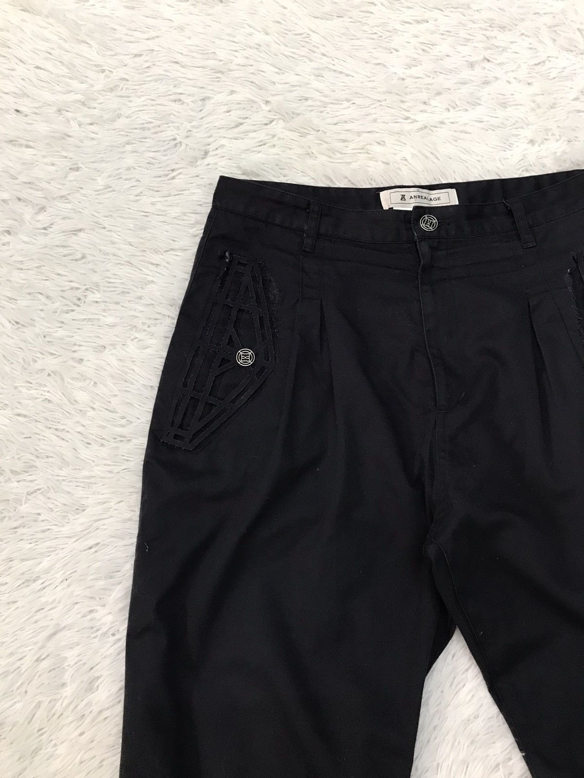 ANREALAGE Anrealage Cutting Art Pockets Cropped Style Pant Size US 31 - 4 Thumbnail