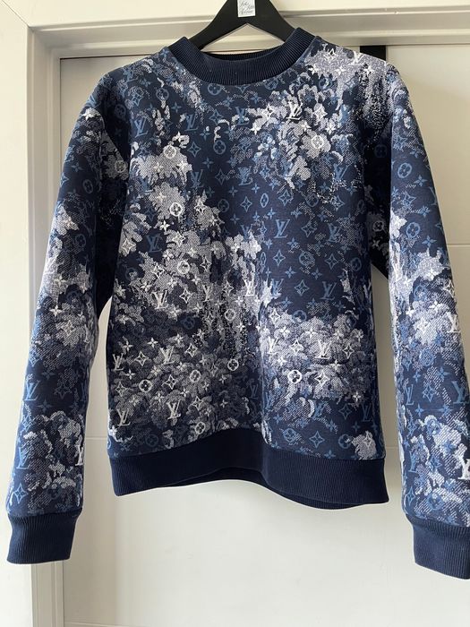 Louis Vuitton 2019 LV Monogram Sweatshirt - Blue Sweatshirts
