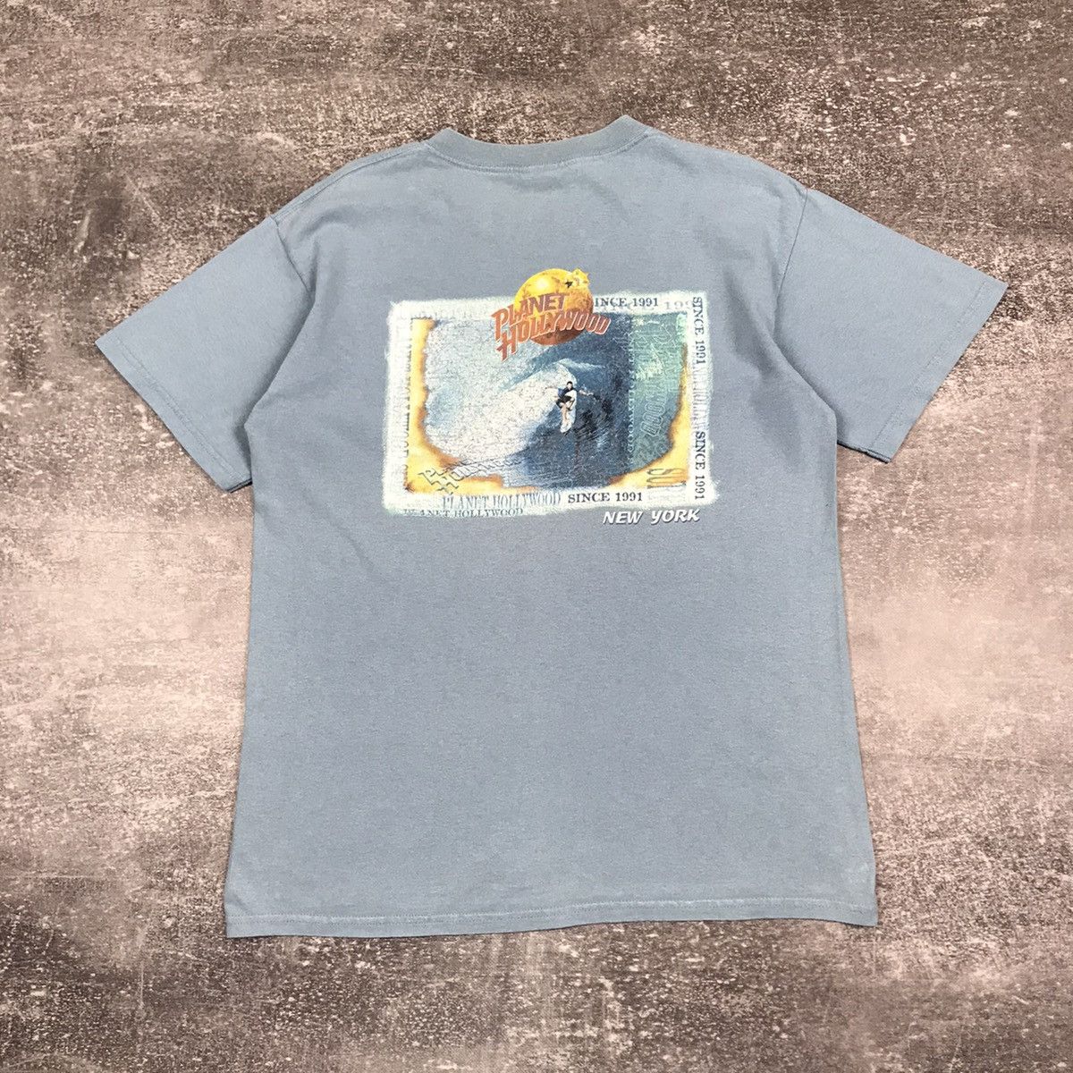 Planet Hollywood Vintage 1998 Planet Hollywood New York Surface T-Shirt Size US M / EU 48-50 / 2 - 9 Thumbnail