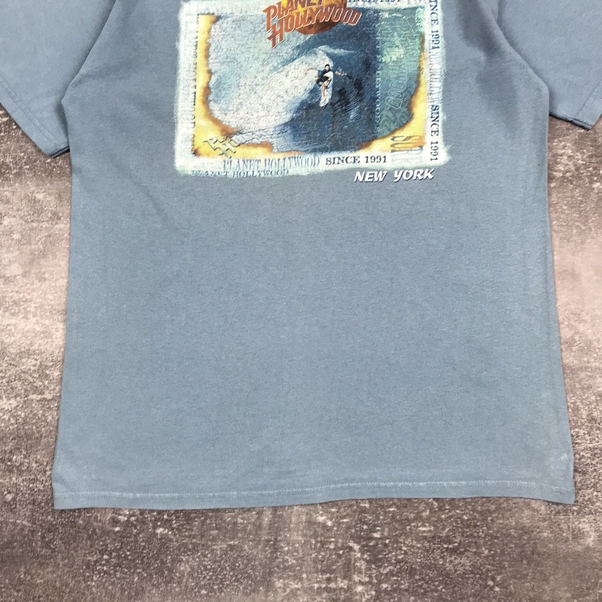 Planet Hollywood Vintage 1998 Planet Hollywood New York Surface T-Shirt Size US M / EU 48-50 / 2 - 11 Thumbnail
