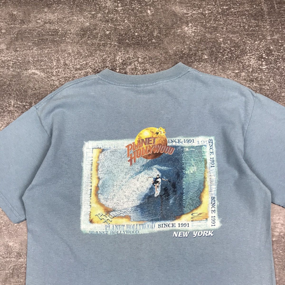Planet Hollywood Vintage 1998 Planet Hollywood New York Surface T-Shirt Size US M / EU 48-50 / 2 - 10 Thumbnail