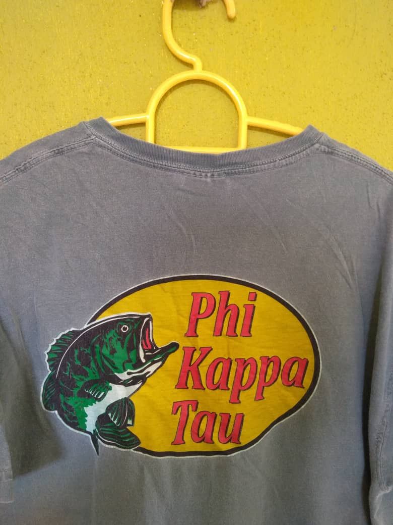 Vintage 🔥 PHI KAPPA TAU TEXAS UNI TEE Size US M / EU 48-50 / 2 - 2 Thumbnail