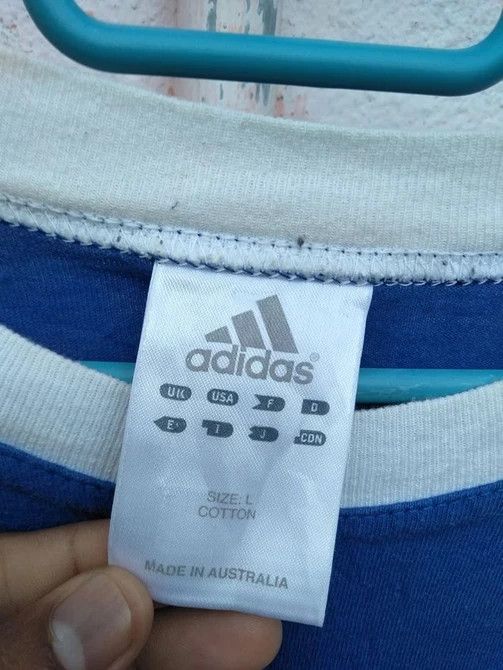 Adidas 🔥 CLEARANCE SALES ADIDAS RINGER SHIRT Size US L / EU 52-54 / 3 - 4 Thumbnail