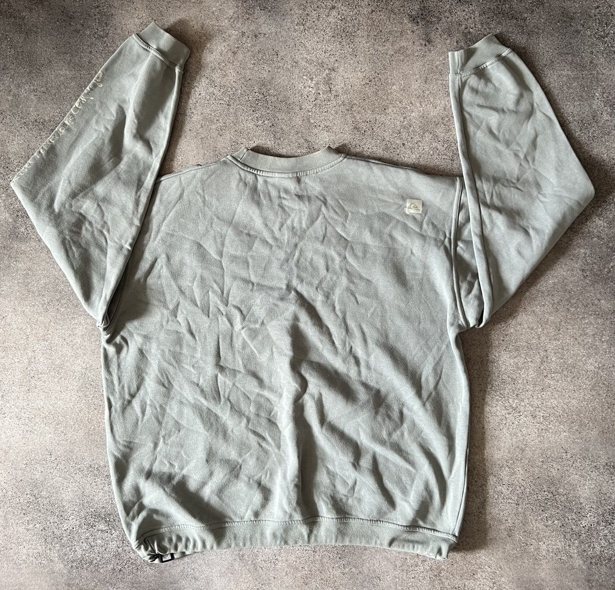 Quiksilver × Vintage Quiksilver vintage blanc sweatshirt Size US XL / EU 56 / 4 - 6 Thumbnail