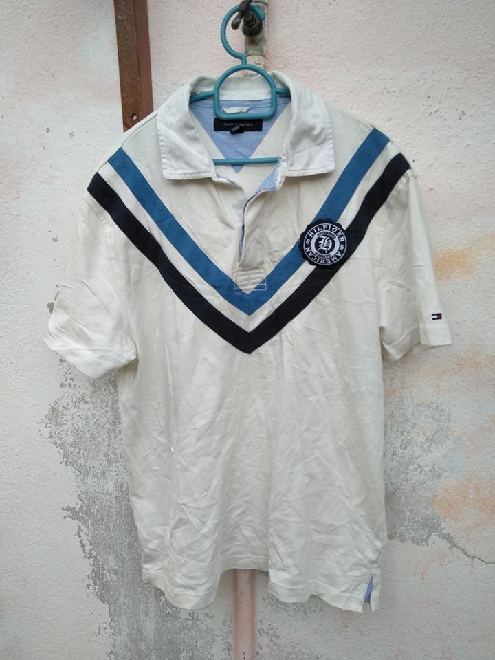 Tommy Hilfiger TOMMY HILFIGER POLO SHIRT Size US M / EU 48-50 / 2 - 1 Thumbnail