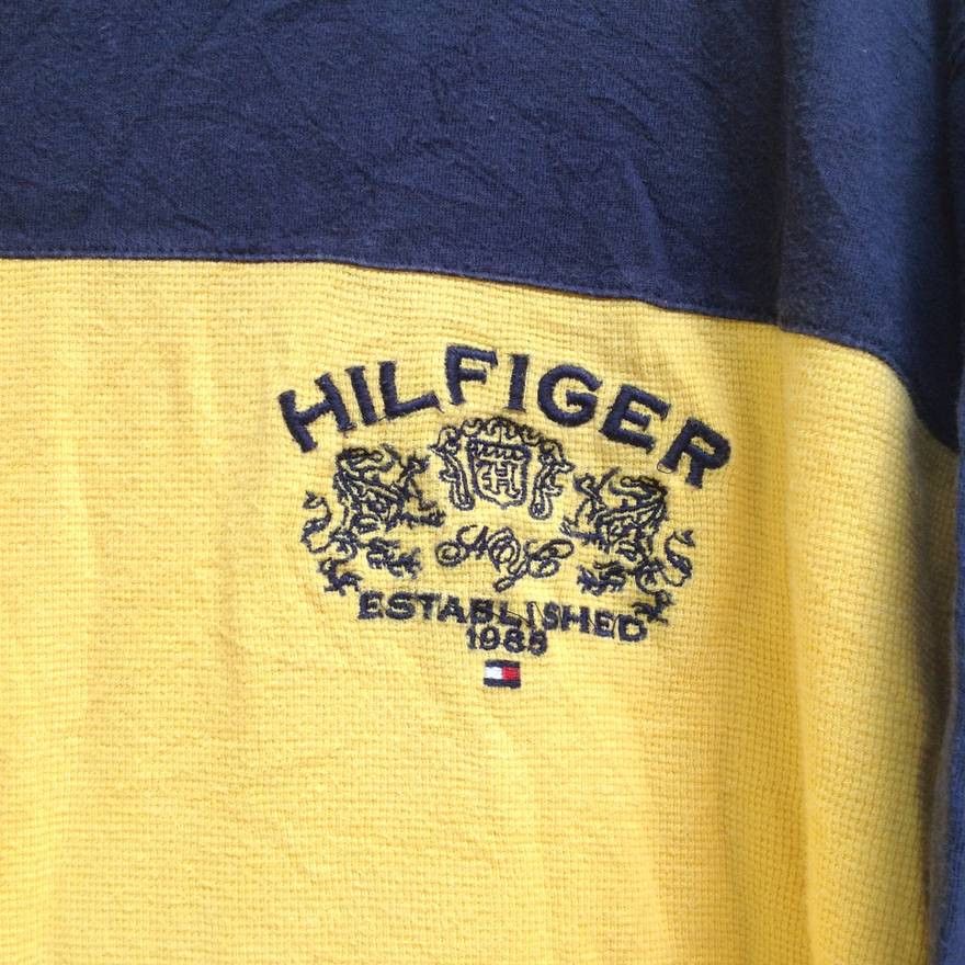 Tommy Hilfiger TOMMY HILFIGER COLOUR BLOCK T SHIRT Size US XL / EU 56 / 4 - 5 Thumbnail