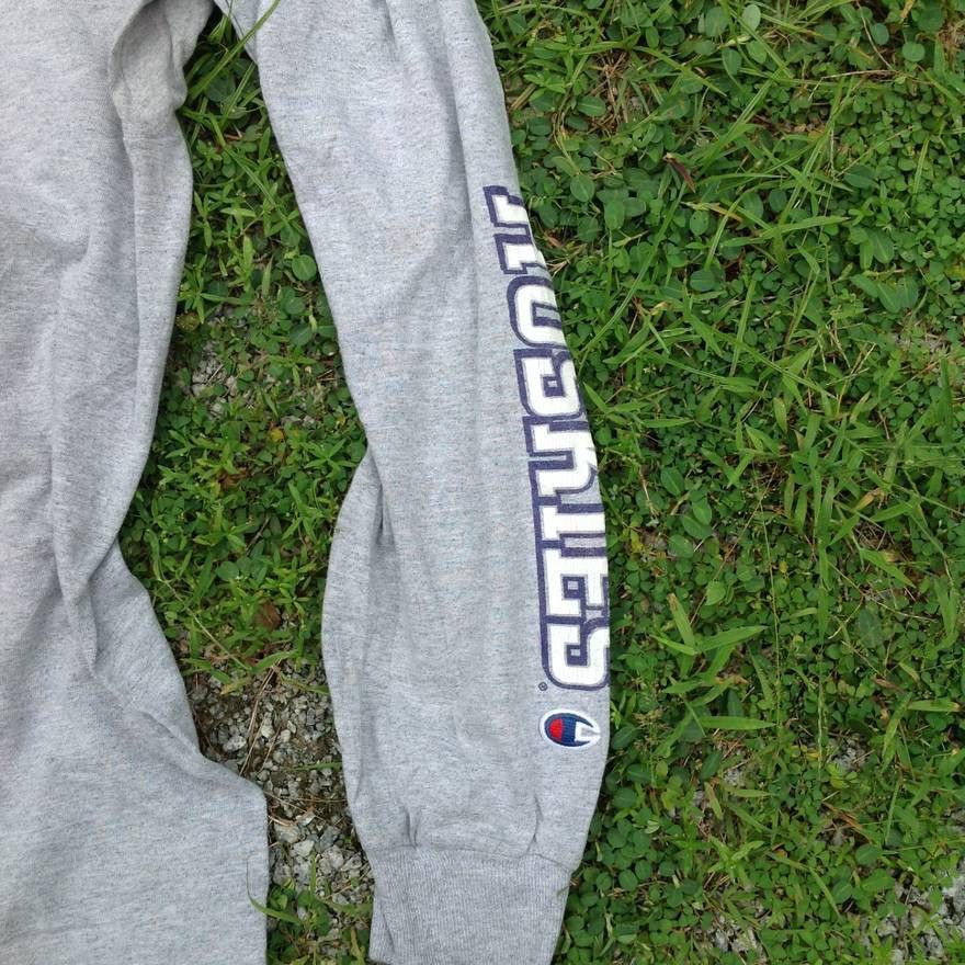 Champion 💥CHAMPION LONGSLEEVES BIGLOGO SHIRTS Size US XL / EU 56 / 4 - 4 Thumbnail