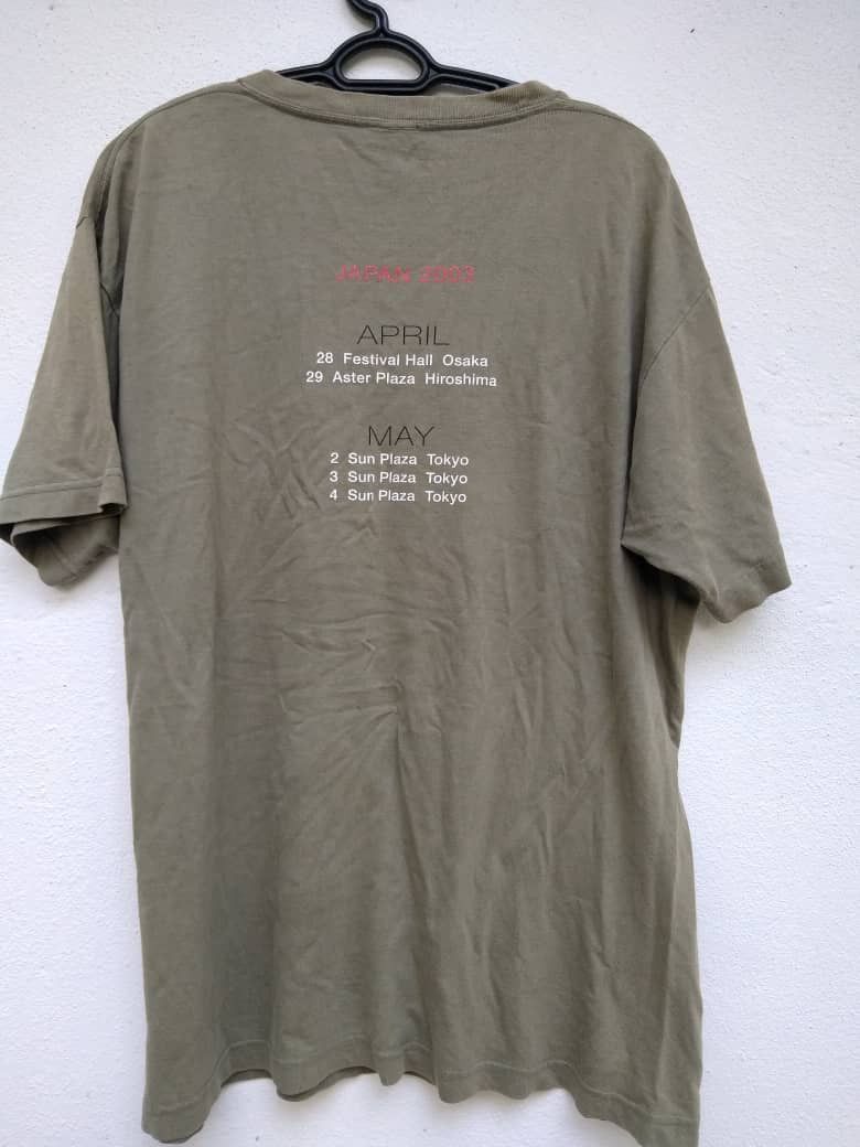 Band Tees 🔥 JACKSON BROWNE JAPAN 2003 TOUR Size US L / EU 52-54 / 3 - 4 Thumbnail