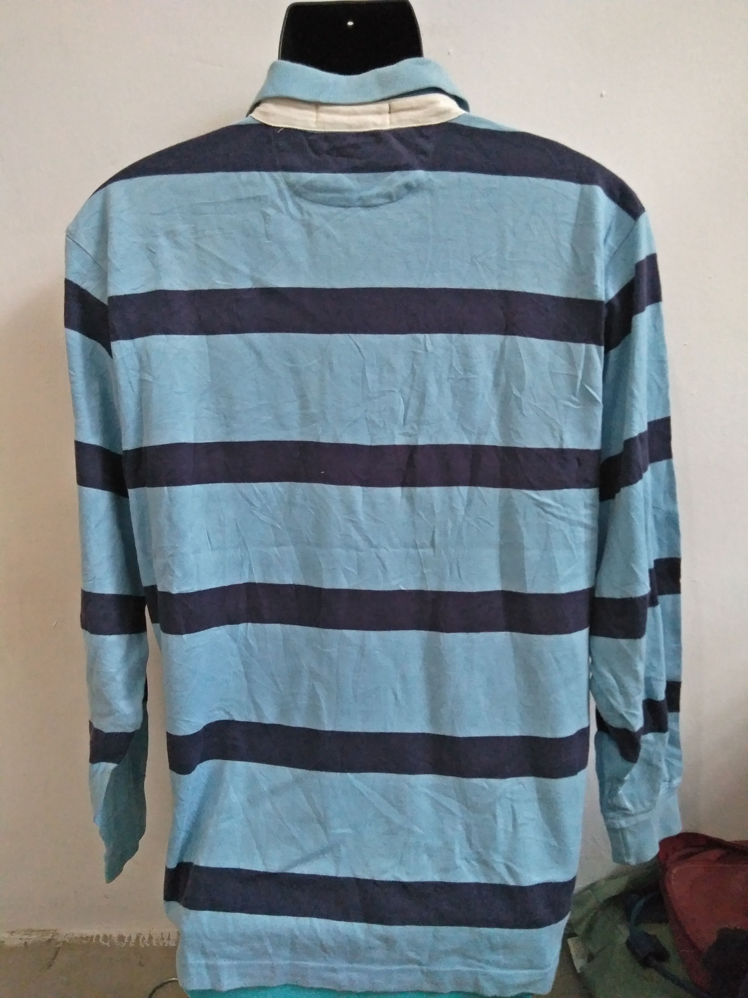 Japanese Brand Van Jac For The Young At Heart Large Rugby Shirt Size US L / EU 52-54 / 3 - 3 Thumbnail