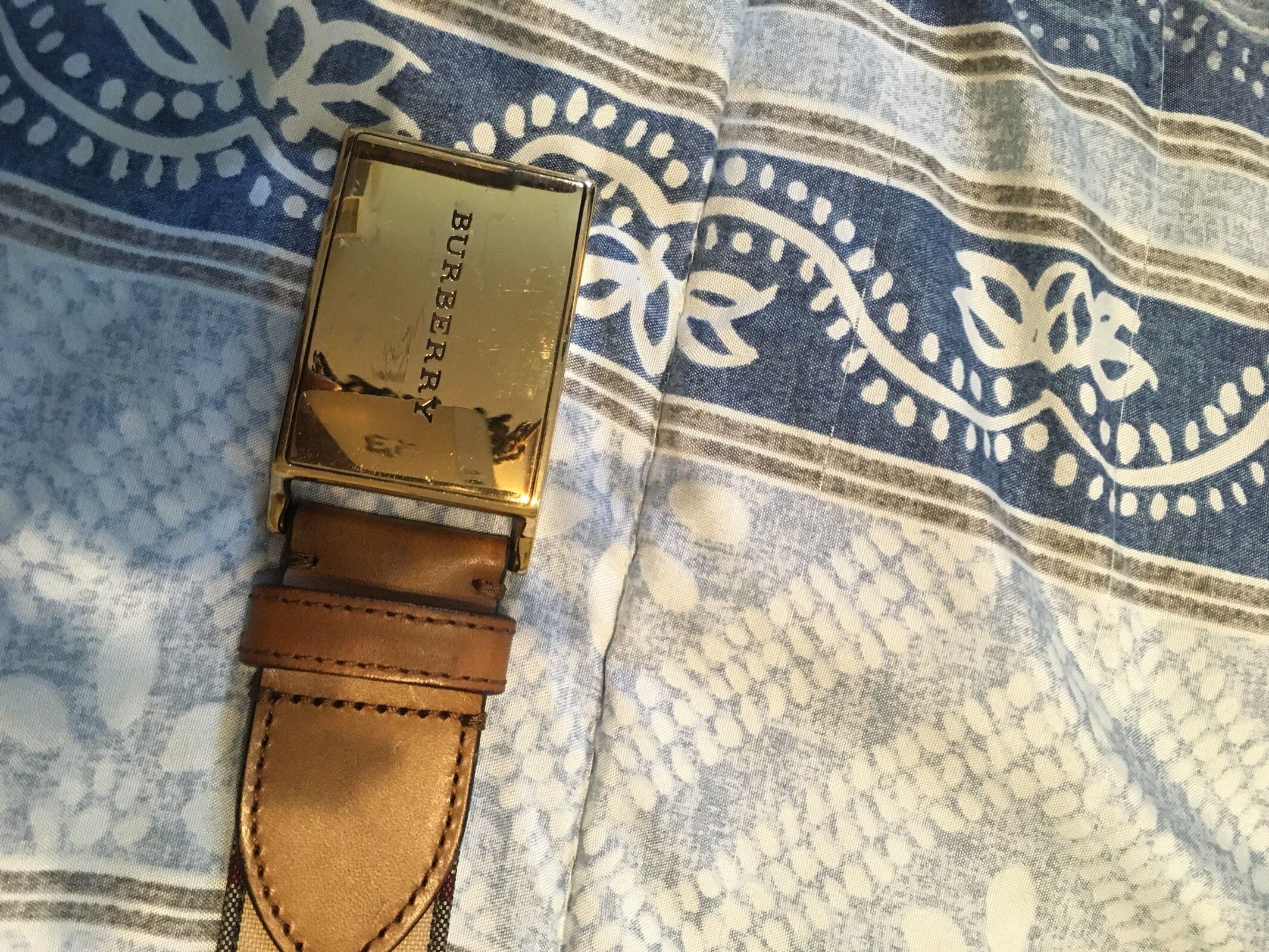 Burberry Burberry Belt Size 34 - 2 Preview
