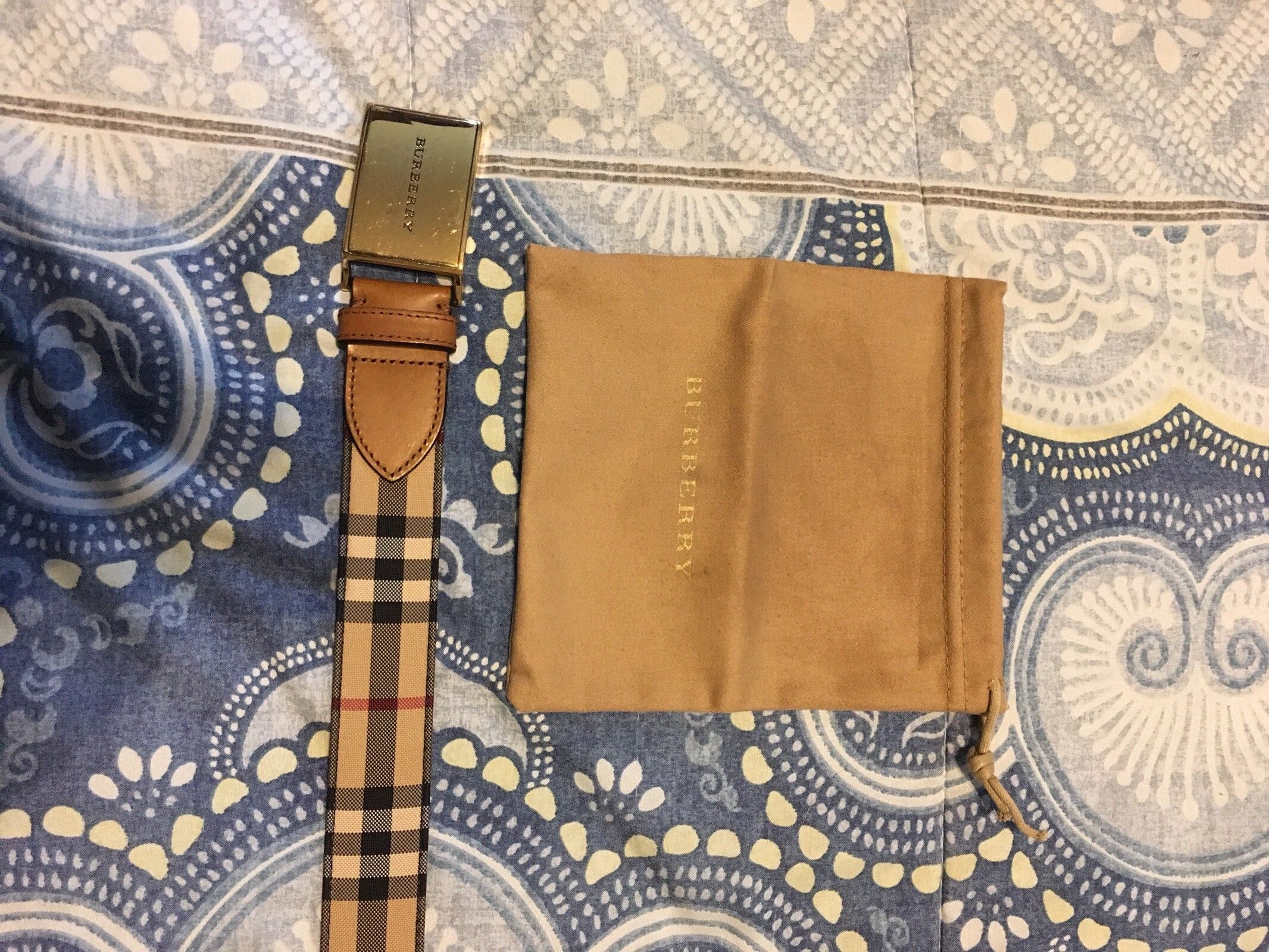 Burberry Burberry Belt Size 34 - 1 Preview