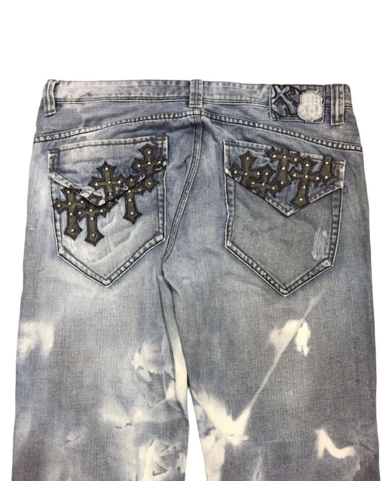 Pepe Jeans Cross patch acid wash denim | Grailed