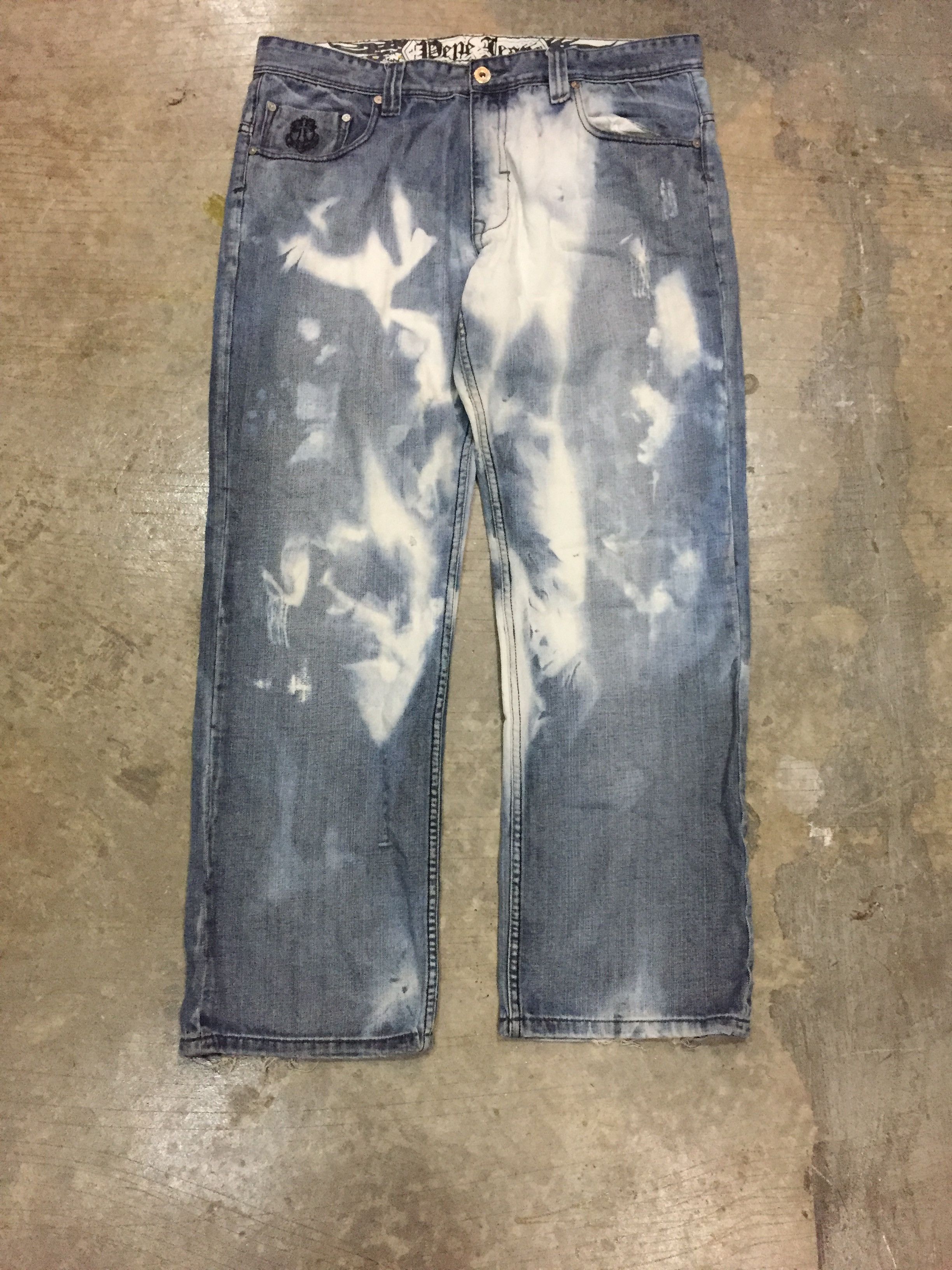 Pepe Jeans Cross patch acid wash denim Size US 38 / EU 54 - 6 Thumbnail