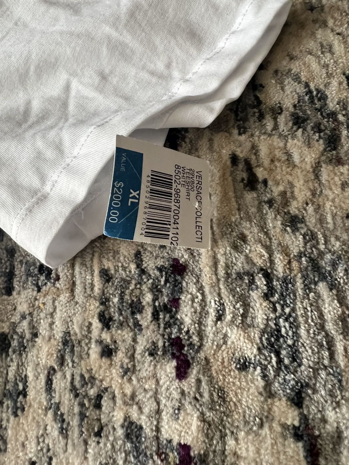 Versace White Versace Collection T-Shirt Sz XL Size US XL / EU 56 / 4 - 2 Thumbnail