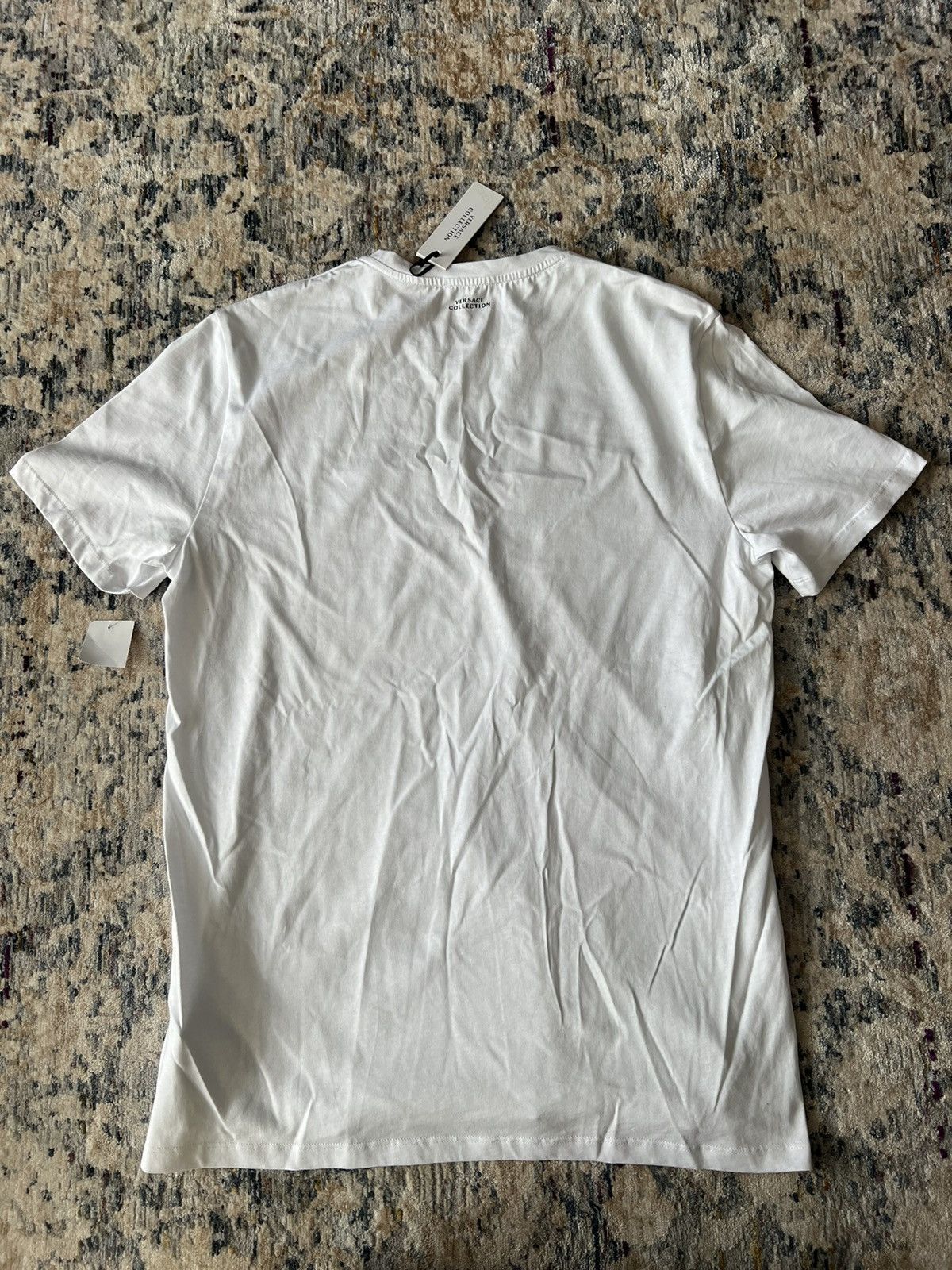 Versace White Versace Collection T-Shirt Sz XL Size US XL / EU 56 / 4 - 5 Thumbnail