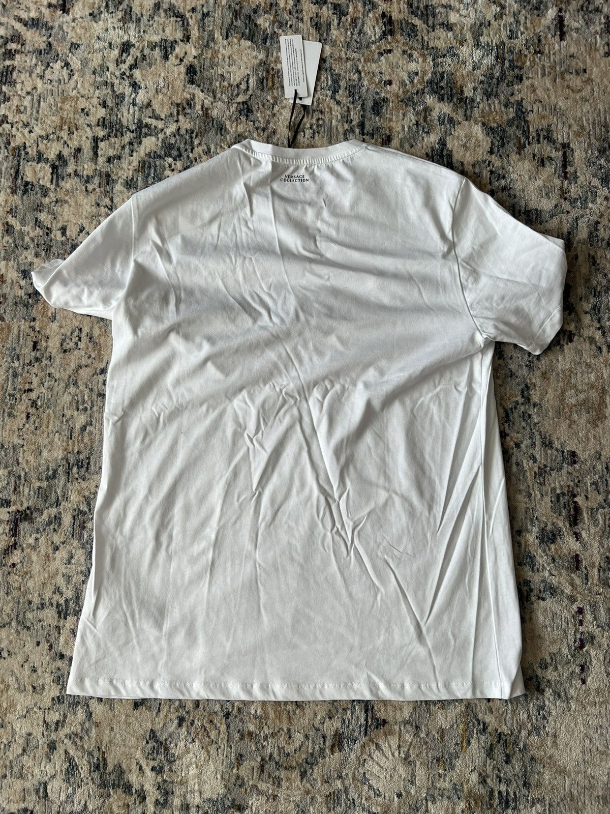 Versace White Versace Collection T-Shirt Sz XL Size US XL / EU 56 / 4 - 5 Thumbnail