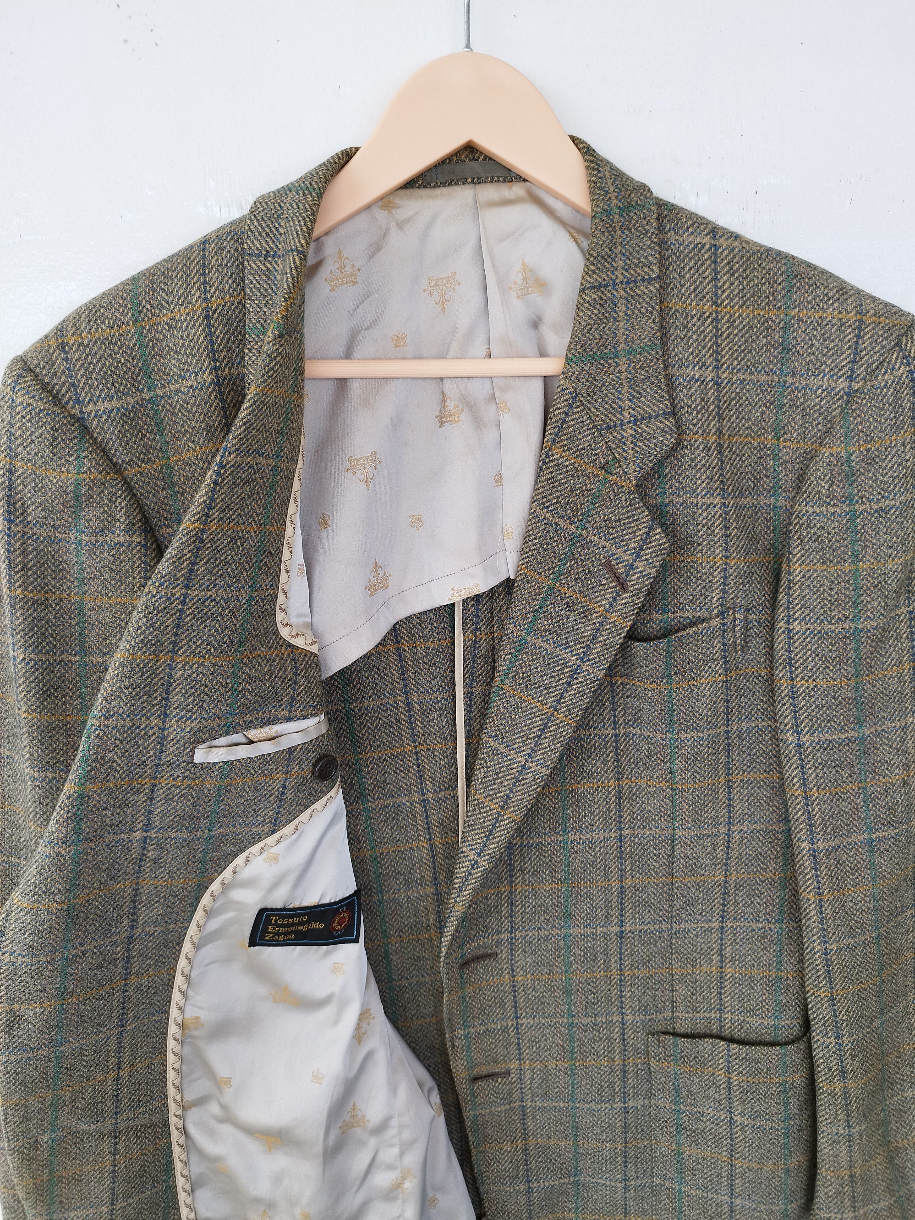 Ermenegildo Zegna Ermenegildo Zegna jacket blazer coat Size US M / EU 48-50 / 2 - 2 Thumbnail