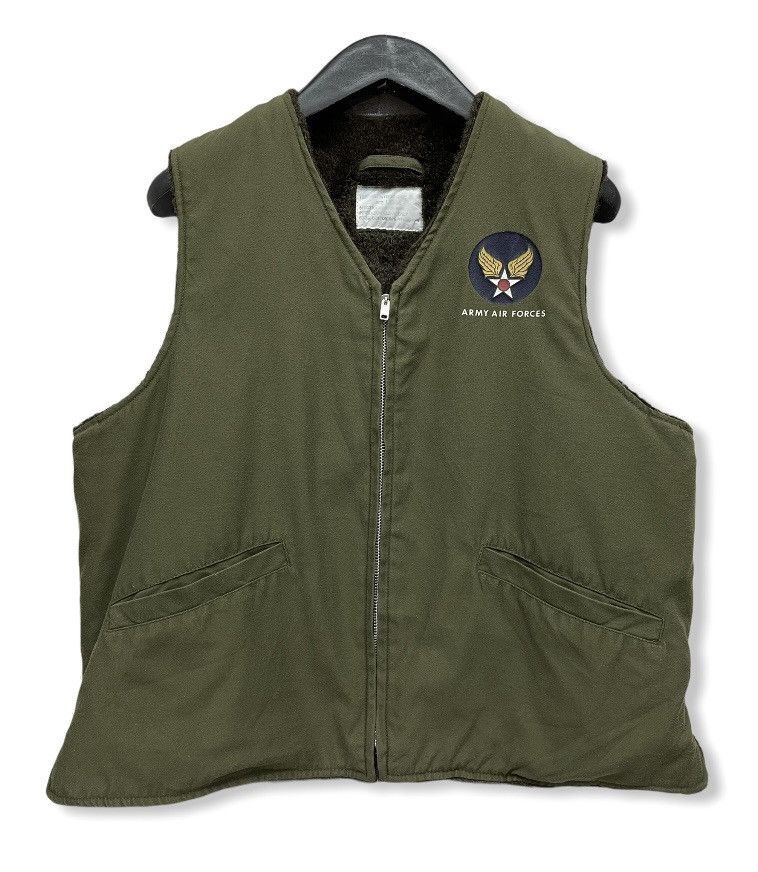 Undercover ARMY AIR FORCE Pile Vest Intermediate Size US M / EU 48-50 / 2 - 1 Thumbnail