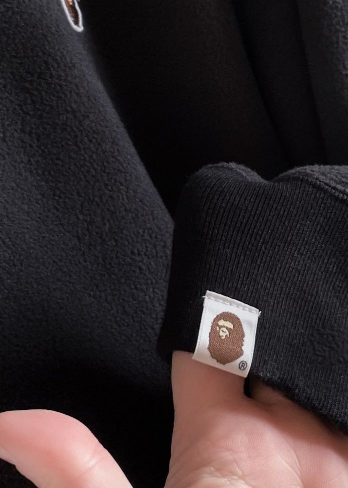 Bape Bape Black Fleece Sweatshirt Size US XXL / EU 58 / 5 - 4 Thumbnail