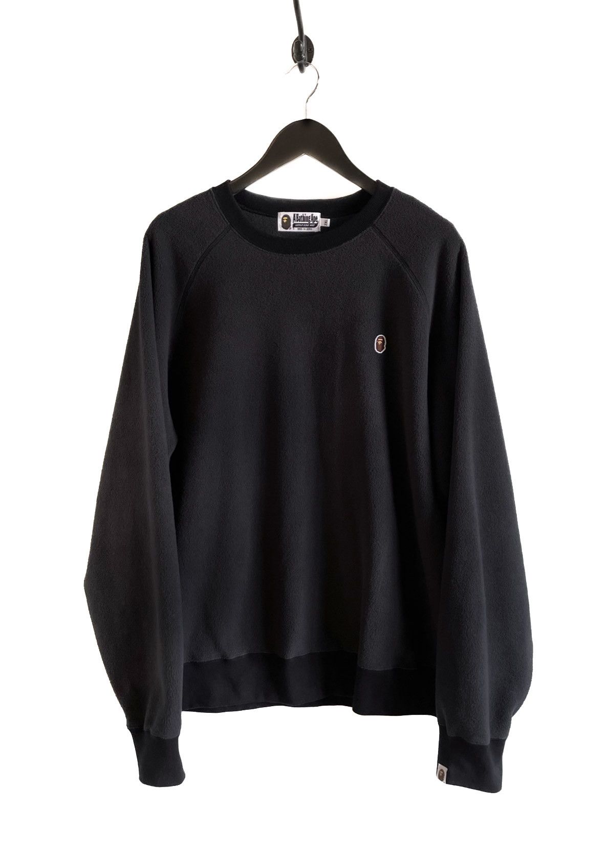 Bape Bape Black Fleece Sweatshirt Size US XXL / EU 58 / 5 - 1 Thumbnail