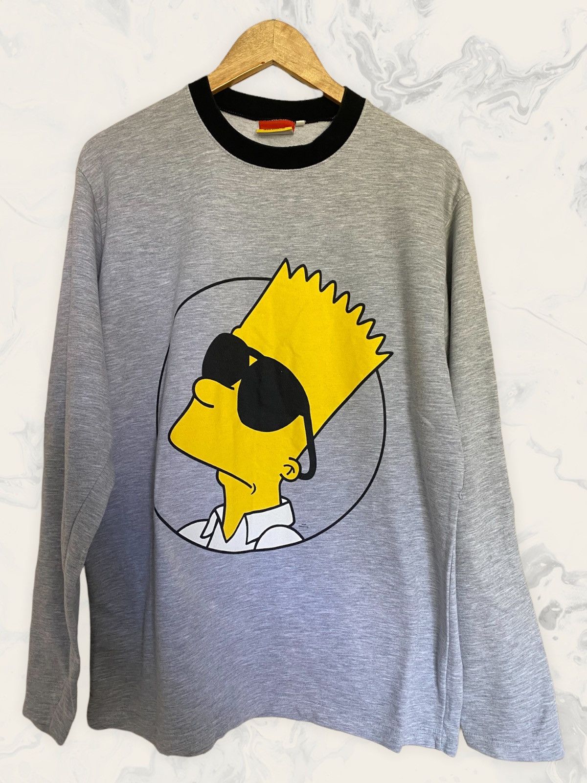 Fox × The Simpsons × Vintage Bart Simpson Chad Longsleeve 2002 vintage ...