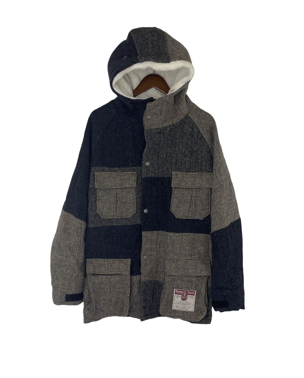 Harris Tweed × Supreme Supreme Harris Tweed Fishtail Parka | Grailed