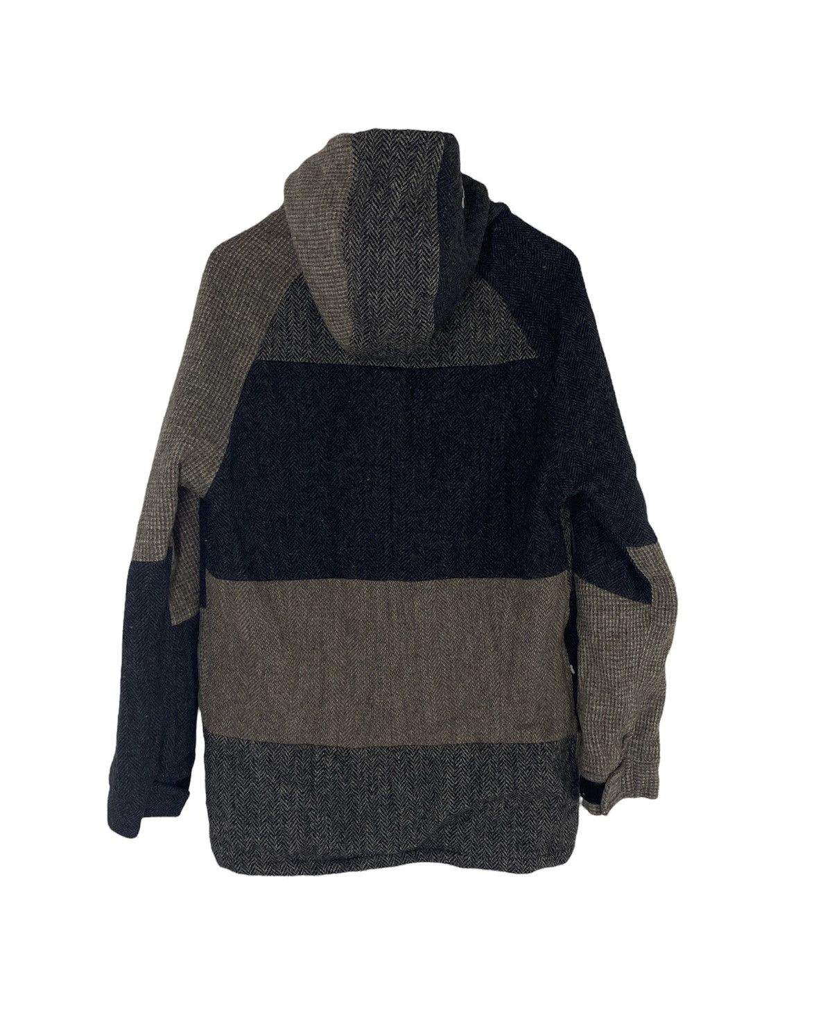 Harris Tweed VTG 98’s Harris Tweed PatchWork Jacket Wool Design Size US M / EU 48-50 / 2 - 2 Thumbnail