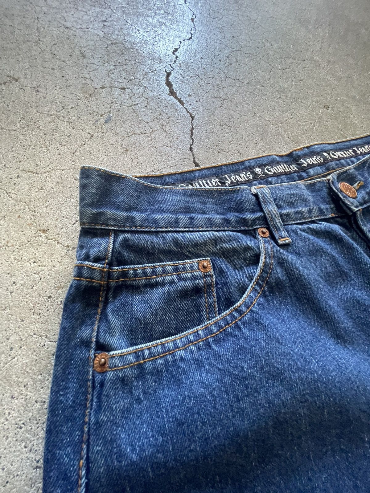 Jean Paul Gaultier Jean Paul Gaultier Blue Jeans Size US 34 / EU 50 - 4 Thumbnail